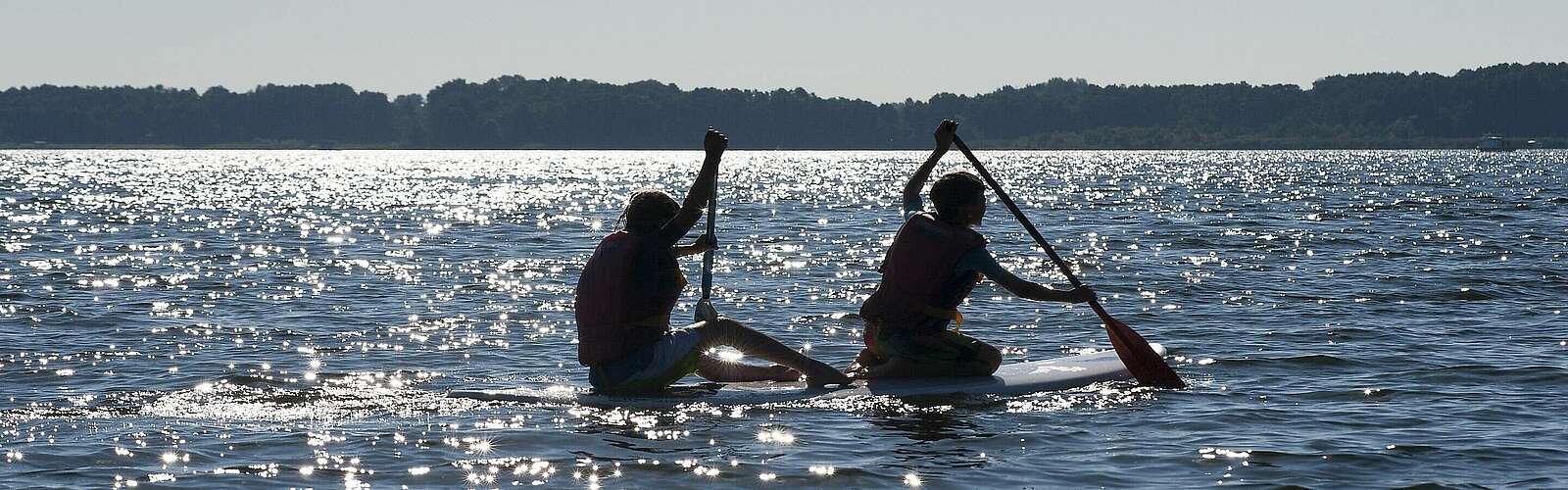 SUP auf Wolziger See,
            
        
                Foto: Tourismusverband Dahme-Seenland e.V./Uwe Seibt