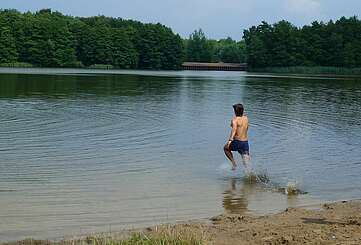 Badestelle am Todnitzsee