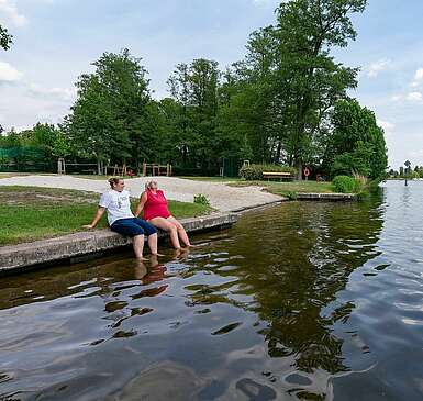 Strandbad Neue Mühle: Im Reich der Werners